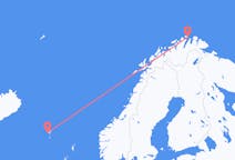 ตั๋วเครื่องบินจากเมืองSørvágurไปยังเมืองฮ็อนนิงส์โวก