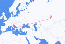 Flüge von Pawlodar, Kasachstan nach Neapel, Italien