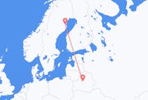Flyg från Minsk, Vitryssland till Skellefteå, Sverige