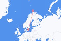 Fly fra Hammerfest til Bornholm