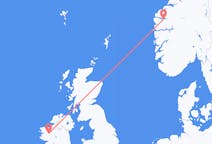 Flyg från Sandane, Norge till Knock, County Mayo, Irland
