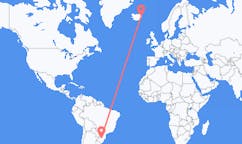 Flights from Passo Fundo, Brazil to Egilsstaðir, Iceland