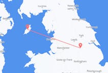 Voli da Doncaster, Inghilterra a Douglas, l'Isola di Man