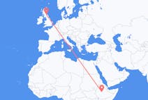 Flights from Addis Ababa to Edinburgh