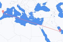 Flyreiser fra Bahrain Island, til Castelló de la Plana