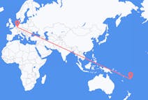 Flyg från Kadavu, Fiji till Köln, Tyskland