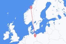 Flyg från Trondheim till Berlin, Maryland