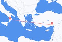 Flüge von der Stadt Adana in die Stadt Lamezia Terme
