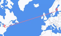 Flyg från Latrobe, USA till Mariehamn, Åland