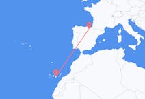 Vols depuis la ville de Vitoria-Gasteiz vers la ville de Las Palmas