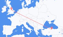Flights from Amasya, Turkey to Nottingham, the United Kingdom