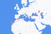 Flights from Elista, Russia to Las Palmas, Spain