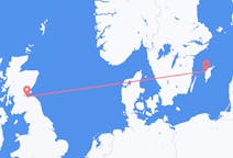 Flyrejser fra Visby, Sverige til Edinburgh, Skotland