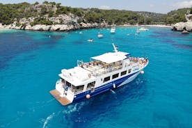 Excursie door de stranden van zuidelijk Menorca met paella inbegrepen HolaCruise