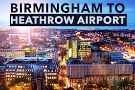Birmingham to Heathrow Airport private taxi transfers