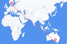 Flyg från Mount Gambier, Australien till Köpenhamn, Australien