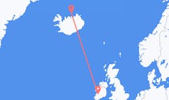 Vols de Grimsey, Islande vers Shannon, Irlande