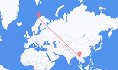 Flights from Kengtung, Myanmar (Burma) to Tromsø, Norway