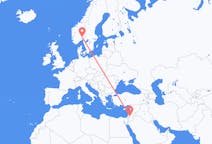 Flights from Amman, Jordan to Oslo, Norway