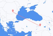 Loty z Bingöl, Turcja z Bukareszt, Rumunia