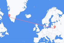 Flights from Minsk, Belarus to Nuuk, Greenland