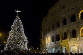 로마의 축제 명소와 크리스마스 조명