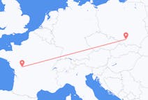 Flights from Poitiers in France to Kraków in Poland