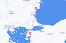Flyreiser fra Edremit, til Varna