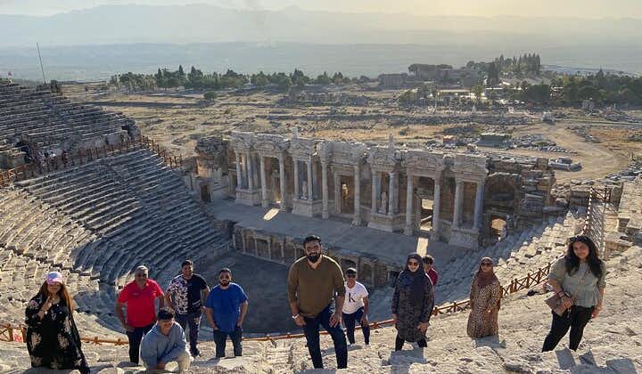 Hele dag Pamukkale-Hierapolis-tour vanuit Antalya met lunch