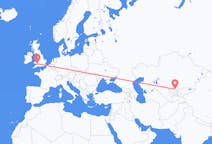 Flights from Shymkent, Kazakhstan to Cardiff, Wales