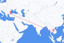 Flyrejser fra Siem Reap, Cambodja til Istanbul, Tyrkiet