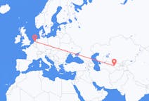 Flyreiser fra Bukhara, til Amsterdam