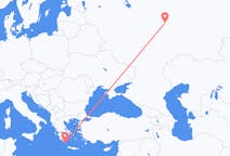 Flights from Cheboksary, Russia to Kythira, Greece
