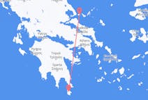 ギリシャのキティラから、ギリシャのスキアトス島までのフライト