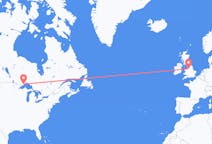 Flyg från Thunder Bay, Kanada till Manchester, England