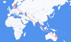 Flights from Moree, Australia to Växjö, Sweden