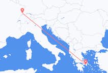 出发地 瑞士出发地 Mulhouse目的地 希腊雅典的航班