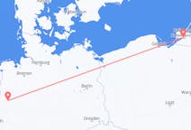 Vluchten van Kaliningrad naar Münster