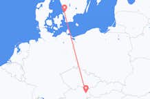 Vols depuis Ängelholm, Suède pour la Vienne, Autriche