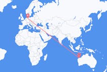 Flyreiser fra Karratha, Australia, til Hannover, Australia