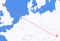 Flyreiser fra Oradea, Romania til Edinburgh, Skottland
