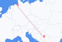 Flyg från Kraljevo, Serbien till Bremen, Tyskland