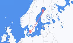 Loty z Malmö, Szwecja z Kokkola, Finlandia