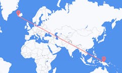 出发地 印度尼西亚出发地 查雅普拉目的地 冰岛雷克雅未克的航班