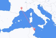 Loty z Monastir, Tunezja do Nimesa, Francja