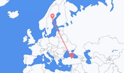 Flights from Kramfors Municipality, Sweden to Amasya, Turkey