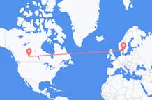 加拿大出发地 劳埃德明斯特飞往加拿大目的地 哥德堡的航班