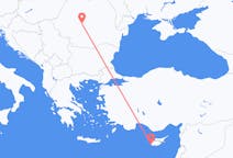 Flights from Paphos in Cyprus to Sibiu in Romania