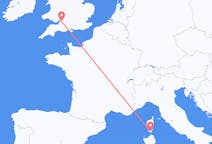 Flyreiser fra Bristol, England til Figari, Frankrike