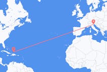Flights from Cockburn Town, Turks & Caicos Islands to Venice, Italy